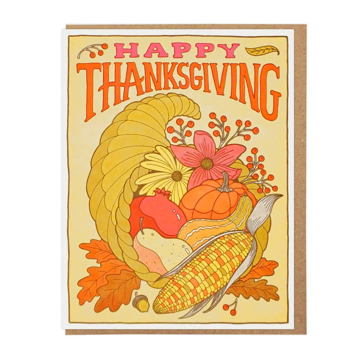 Happy Thanksgiving Cornucopia