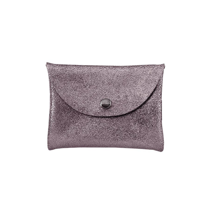 Lili Snap Pouch: Hologram Fuchsia