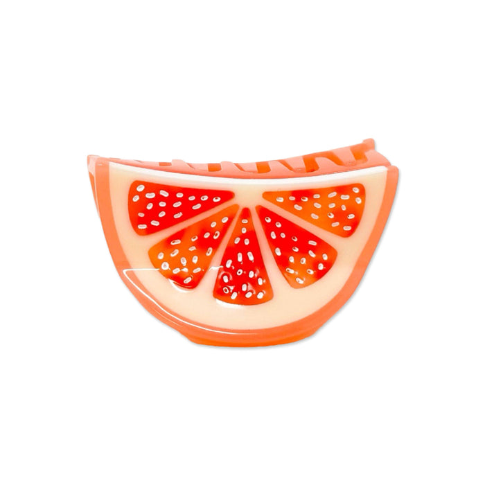 Mini Grapefruit Slice Hair Claw