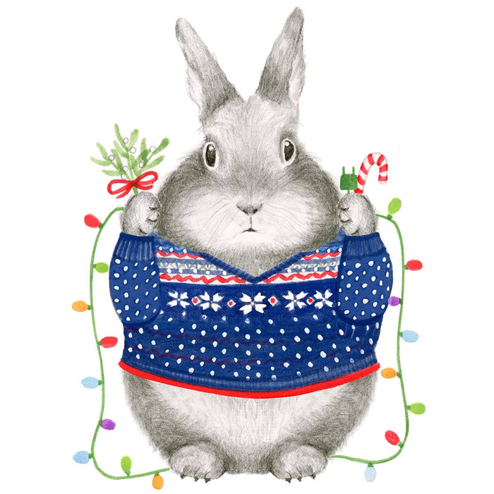 Christmas Bunny, Box of 6