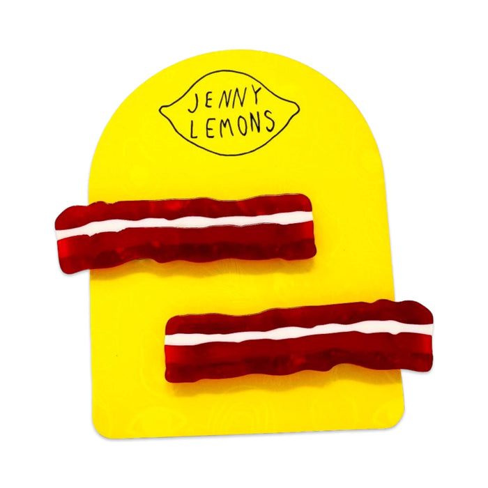 Bacon Hair Clip Set