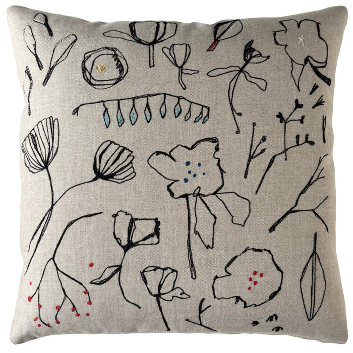 Flora Pillow: 18” Flora Pillow