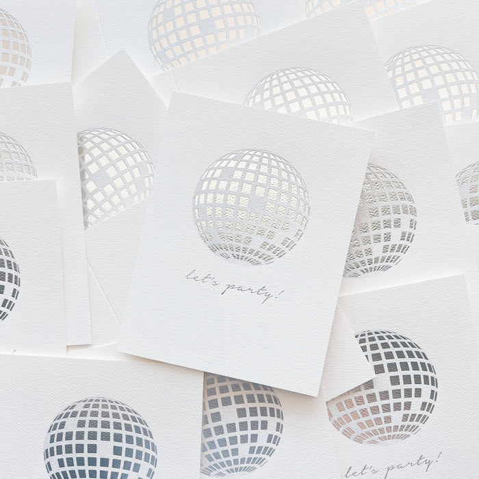 Disco Ball Birthday Greeting Card