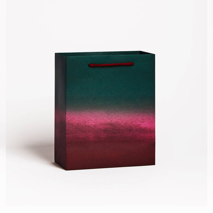 Ombré Holiday Gift Bags : Wine