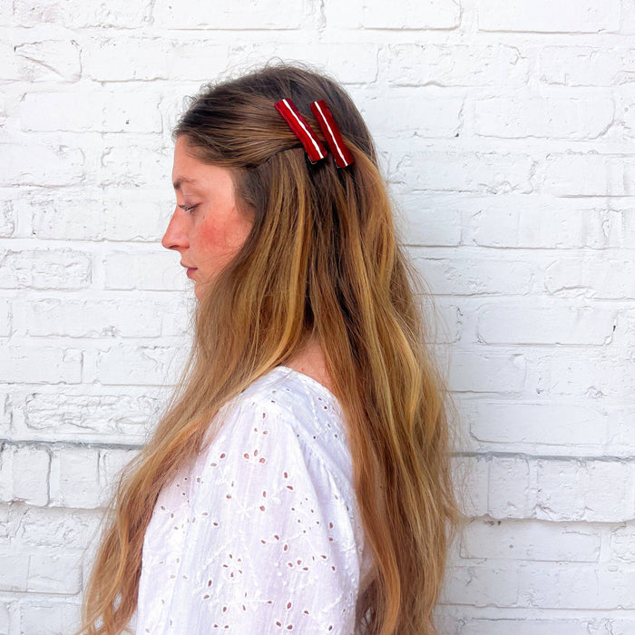 Bacon Hair Clip Set