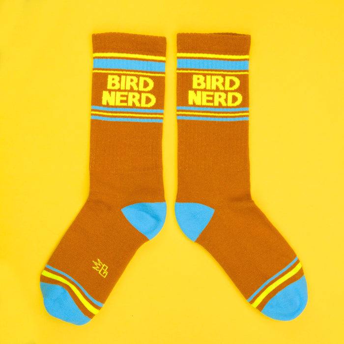 Bird Nerd Gym Crew Socks