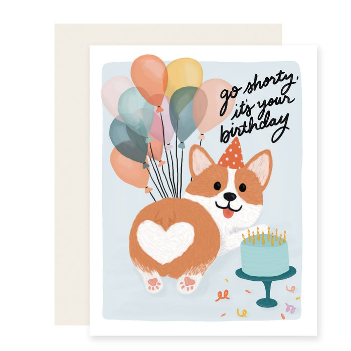 Shorty Corgi Birthday