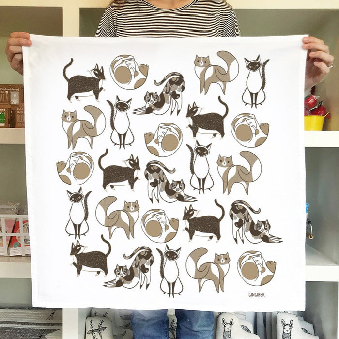 Cat Tea Towel