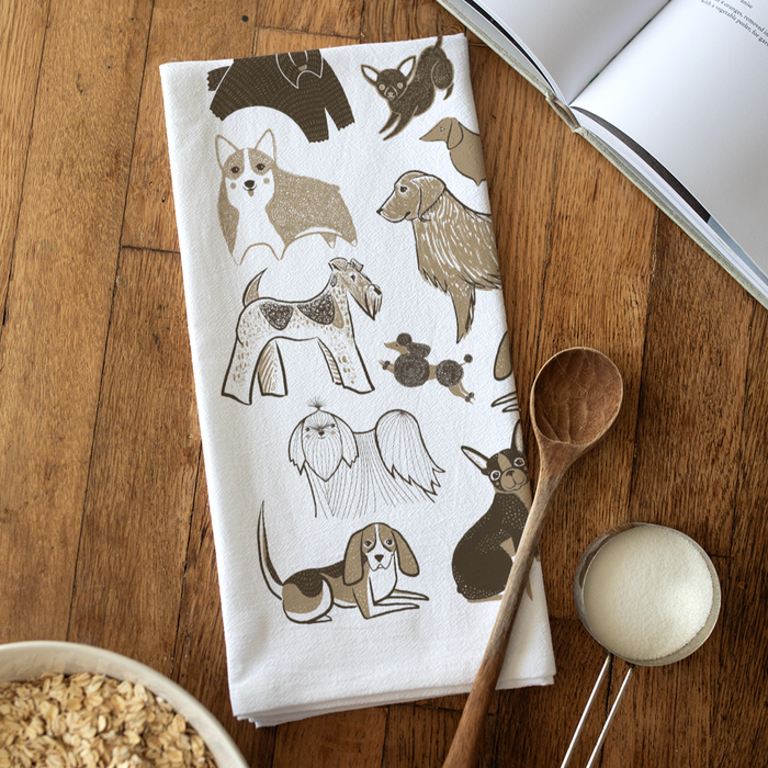 Dog Tea Towel