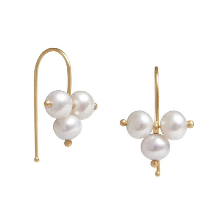 Trinity Pearl Earrings