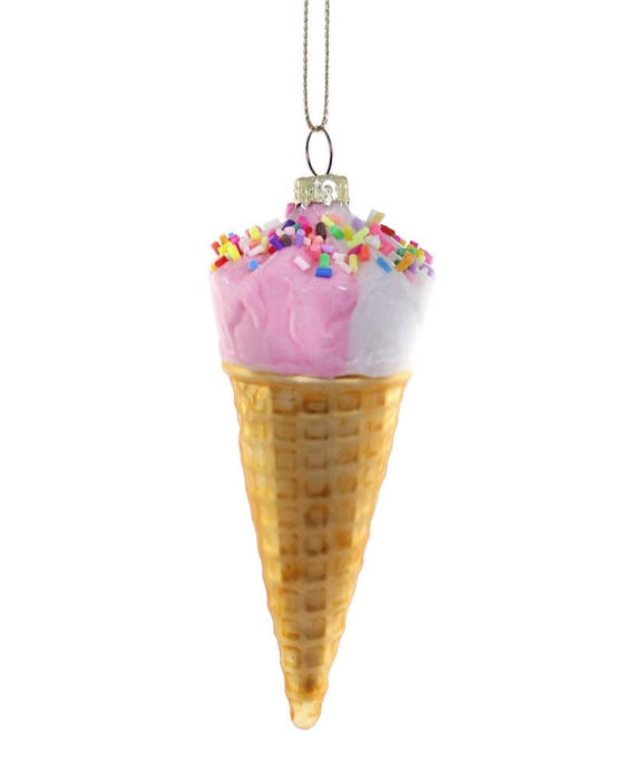 Sprinkle Cone Ornament