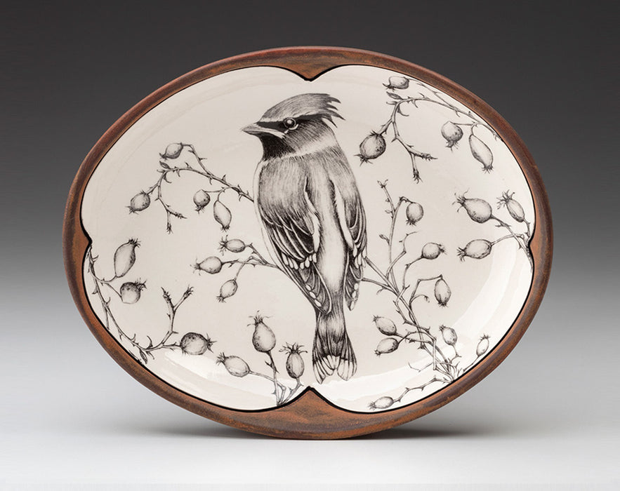 Waxwing Small Serving Dish