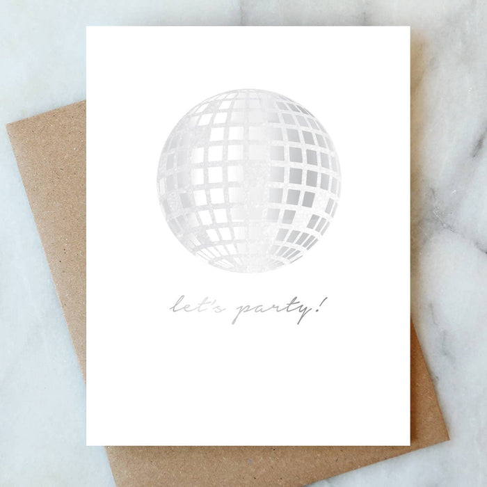 Disco Ball Birthday Greeting Card