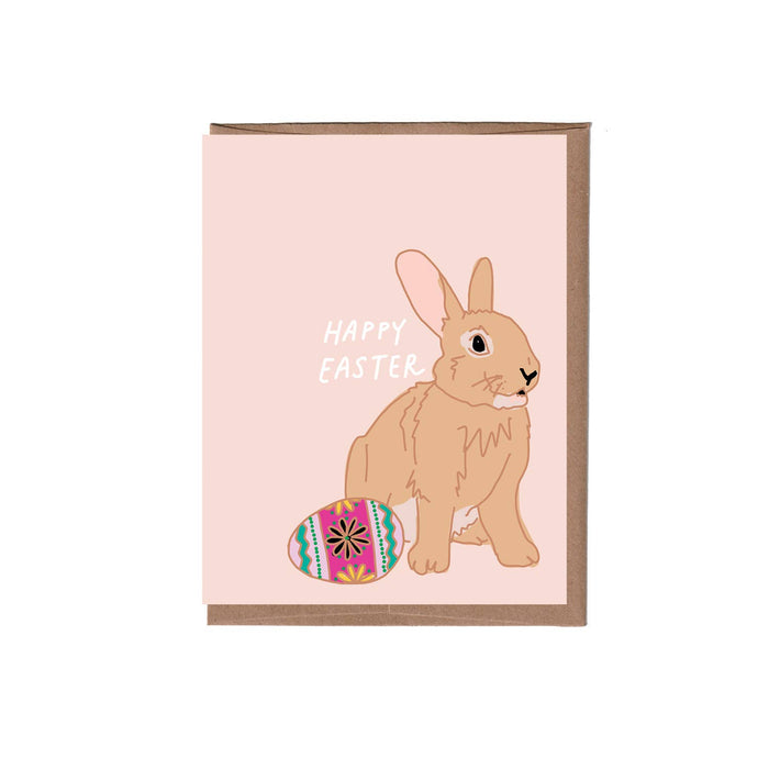 Bunny Easter Greeting Card