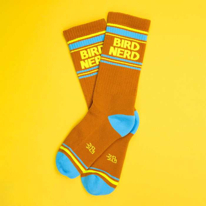 Bird Nerd Gym Crew Socks