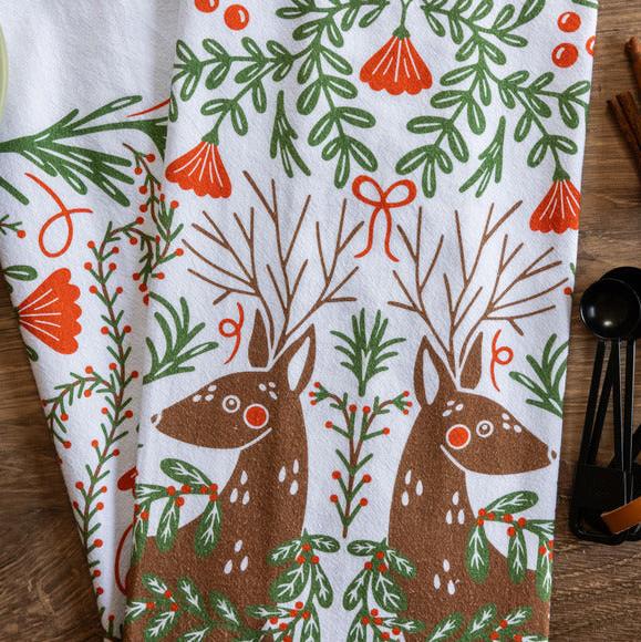 Dear Deer Tea Towel