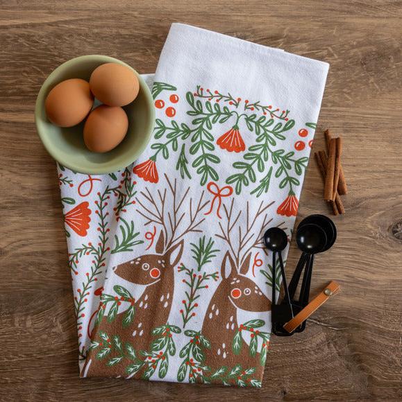 Dear Deer Tea Towel