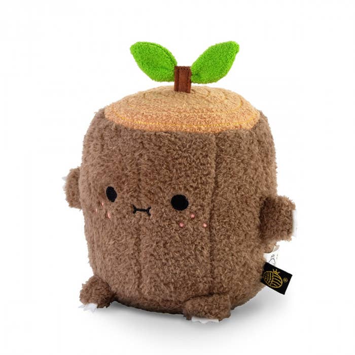 Plush Toy - Ricelogi - Brown Tree Stump