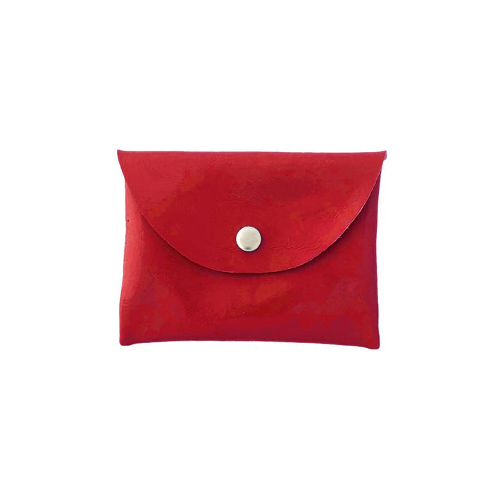 Lili Snap Pouch: Candy Patent Ruby