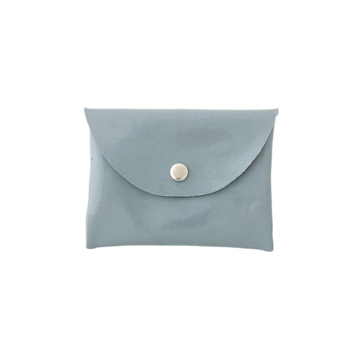 Lili Snap Pouch: Candy Patent Cerulean