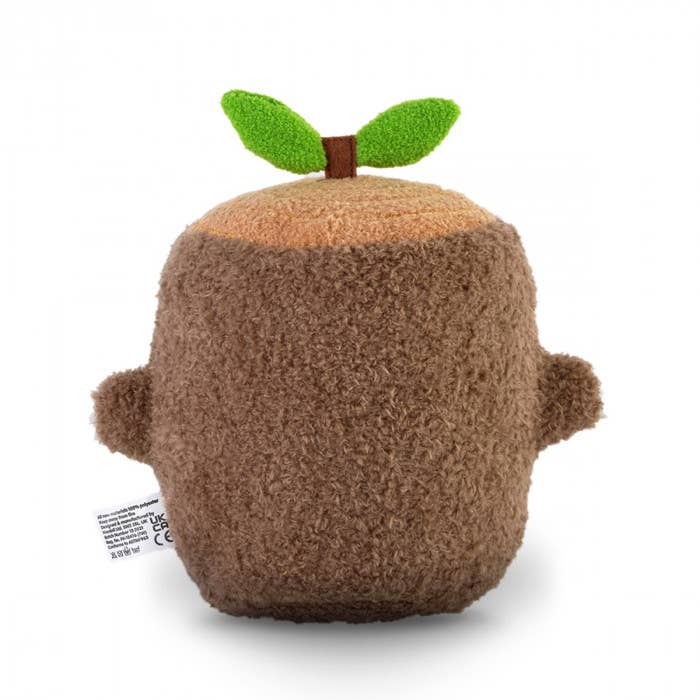 Plush Toy - Ricelogi - Brown Tree Stump