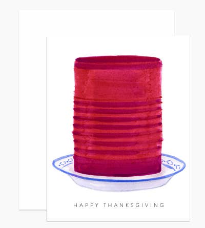 Thanksgiving Cranberry Card