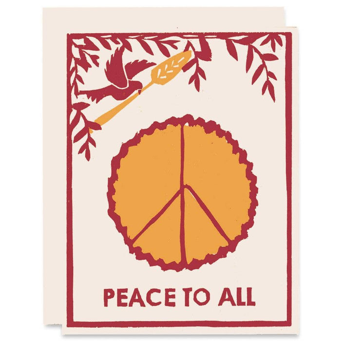 Peace of Pie Winter Holidays Card