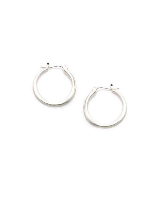 Medium Round Hoop Earrings