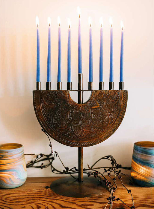 Boho Menorah