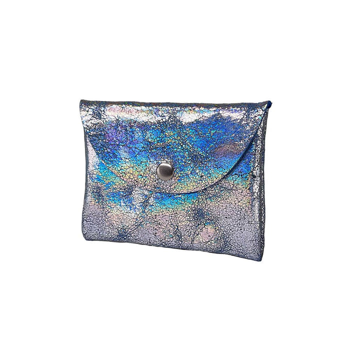 Lili Snap Pouch: Distress Hologram Sky