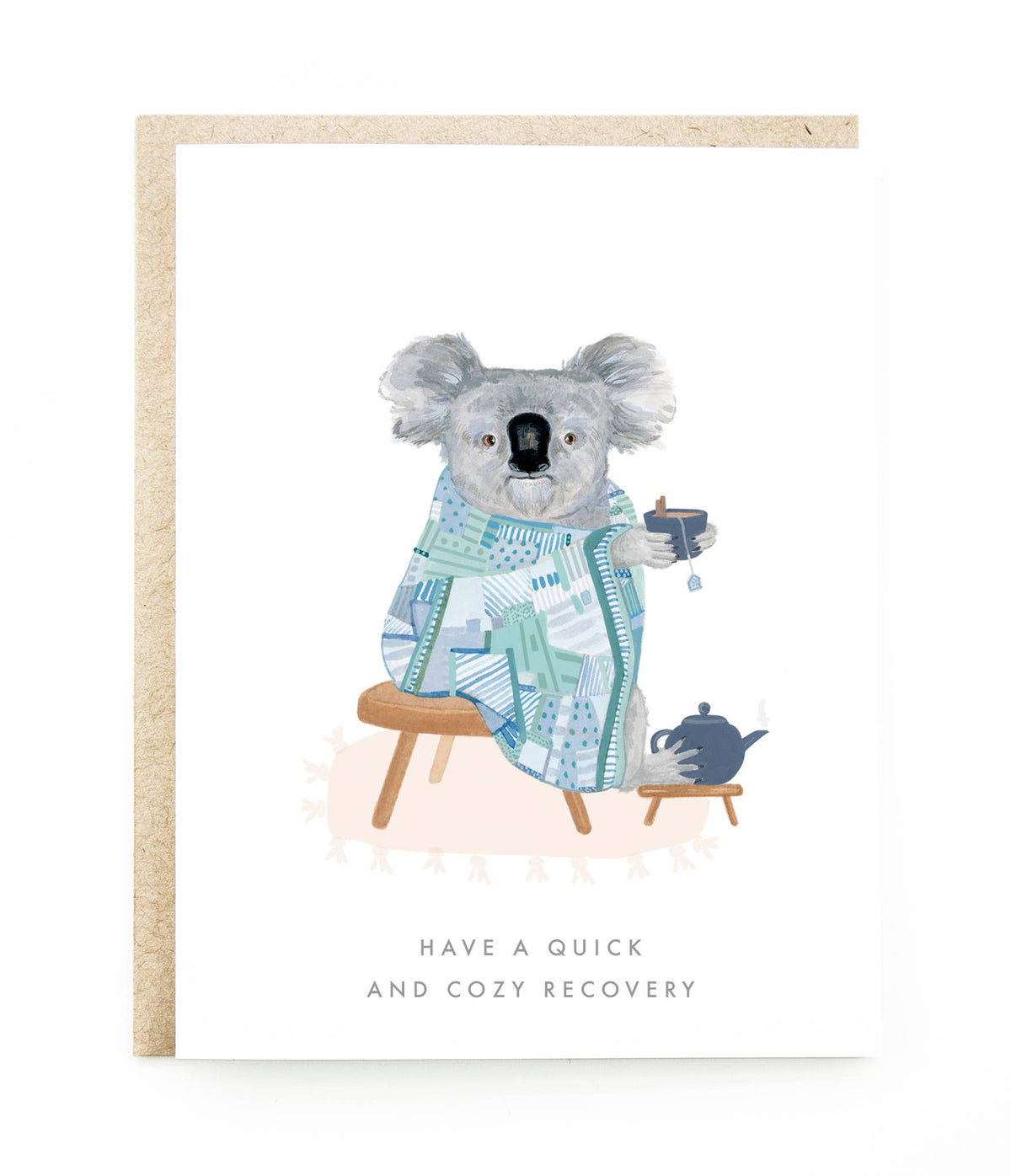 Cozy Koala Get Well Card – virtu