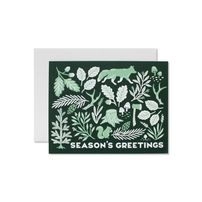 Woodland Holiday Card