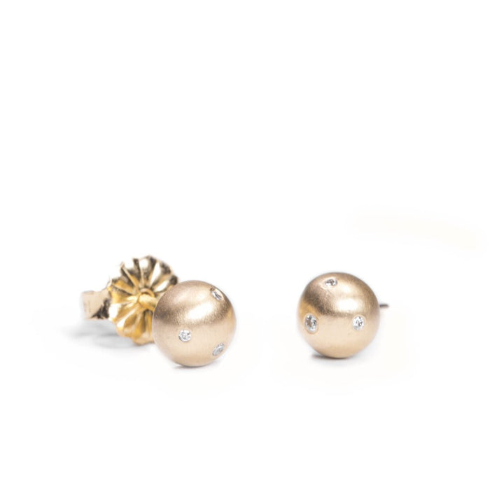 Bubble Studs with Diamond