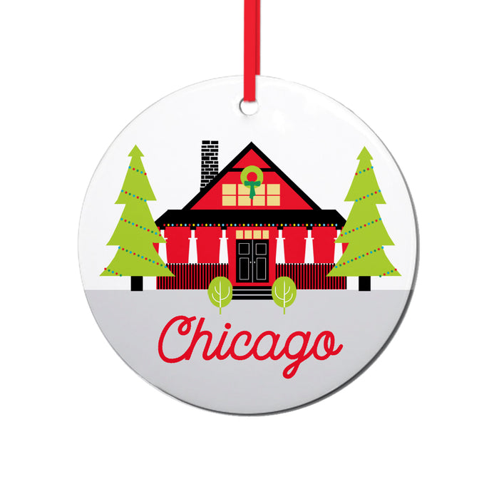 Chicago Bungalow Ornament