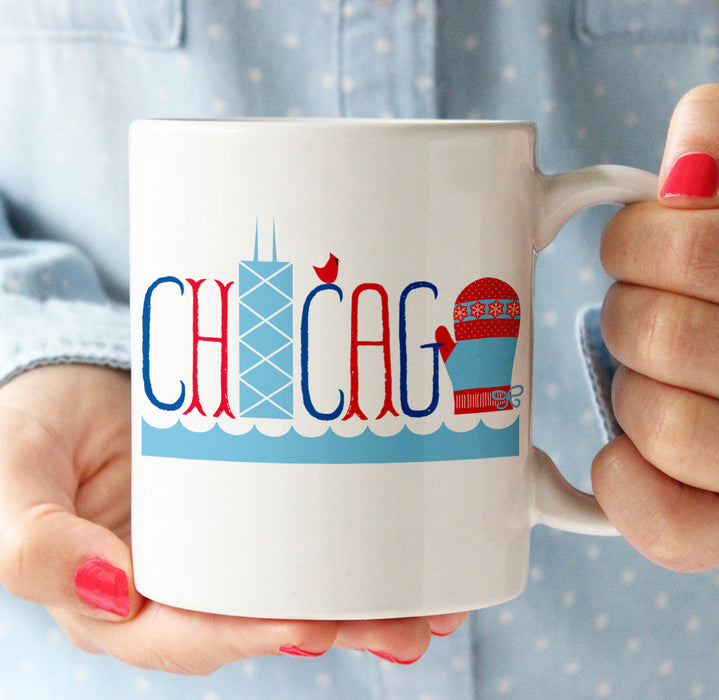 Chicago Mitten Mug