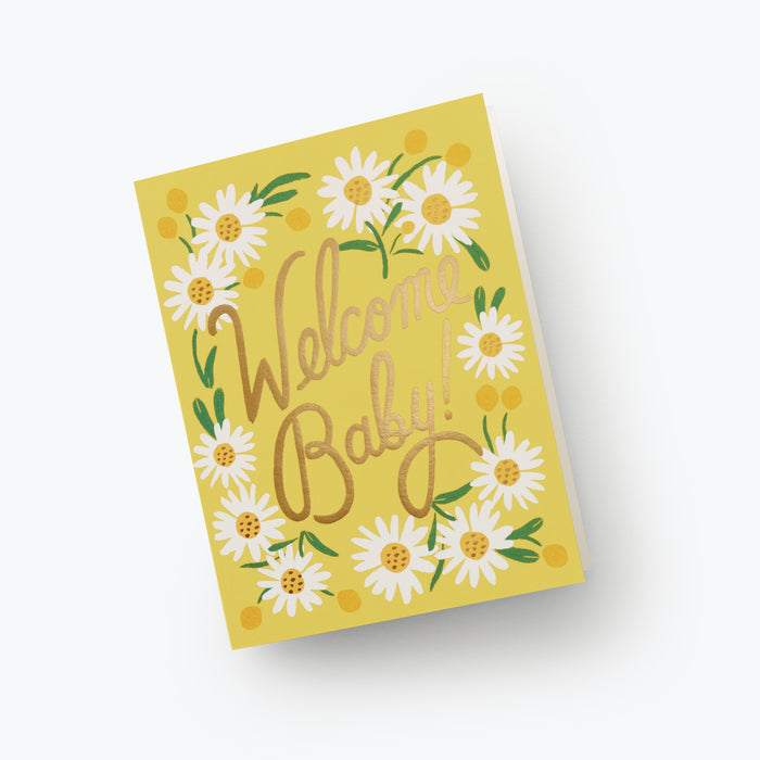 Daisy Baby Card