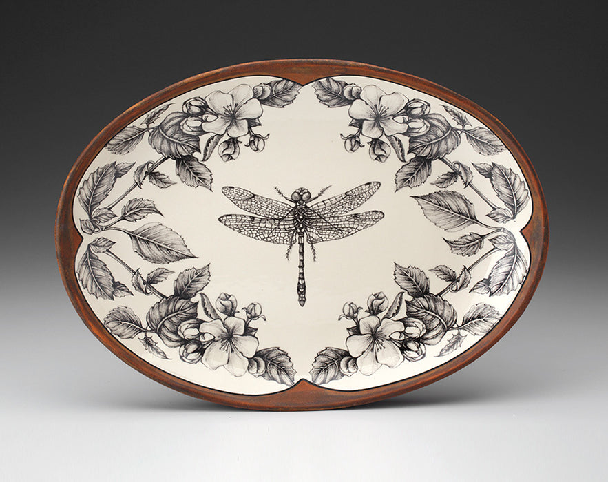 Dragonfly Small Oval Platter