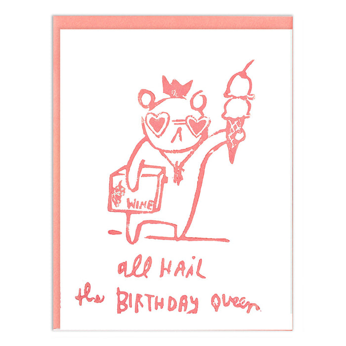 Birthday Queen Card