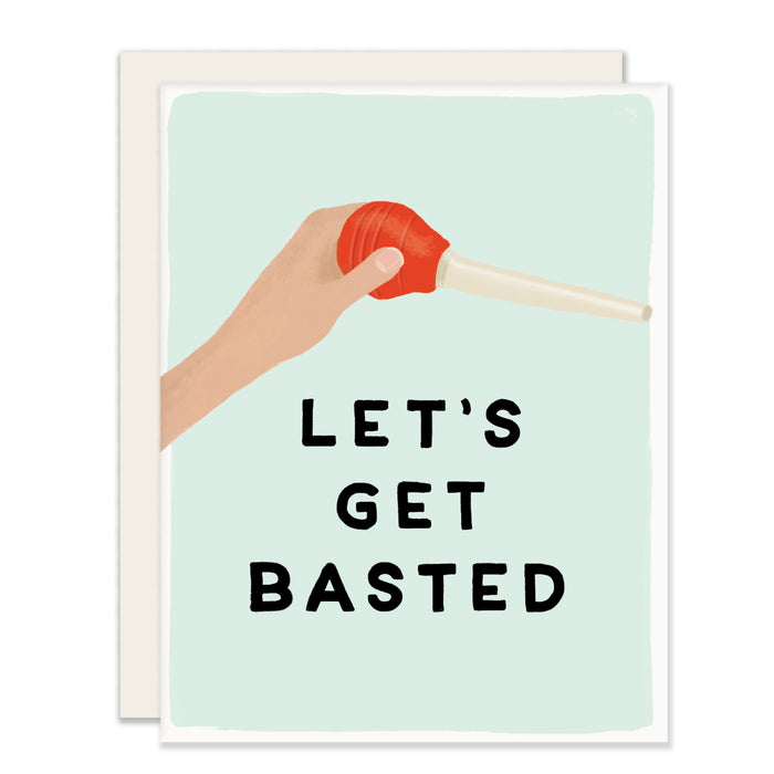 Let's Get Basted Card